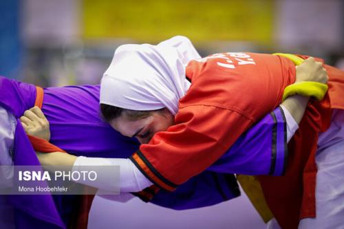 اعلام رقبای زنان کشتی گیر ایران در مسابقات قرقیزستان