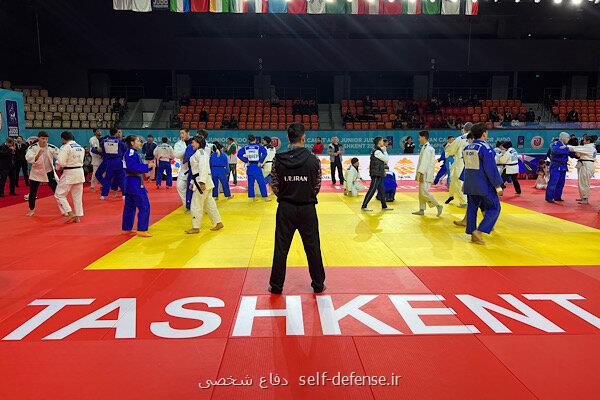 حریفان جودوکاران جوان ایران در مسابقات قهرمانی آسیا مشخص شدند