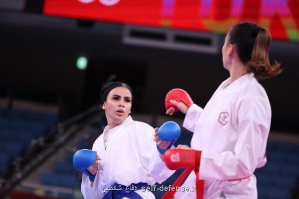 سارا بهمنیار پنجمین کاراته کای ایران در بازی های جهانی آمریکا