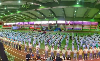آخر مبارزه بیشتر از ۱۰۰۰ کاراته کا در رقابت های کیوکوشین کان