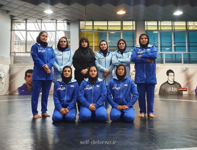 قهرمانی زنان کشتی گیر ایران در رقابت های جهانی عشایر