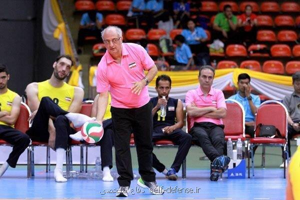 هادی رضایی سرمربی تیم ملی والیبال نشسته تا بازیهای پاراآسیایی شد