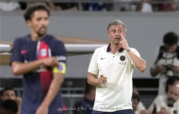 دومین تساوی پی در پی PSG با انریکه