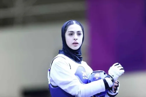 انصراف روژان گودرزی از مسابقات جهانی به علت همگروهی با تکواندوکار اسرائیلی