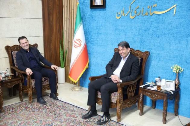 دیدار رئیس فدراسیون جودو با استاندار کرمان