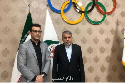 رئیس كمیته ملی المپیك از فدراسیون جودو بازدید می كند