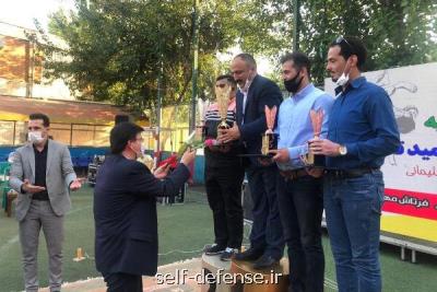 مراسم اختتامیه لیگ های جودو انجام شد