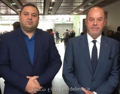 طباطبایی در جلسه آنلاین با رئیس فدراسیون جهانی كاراته
