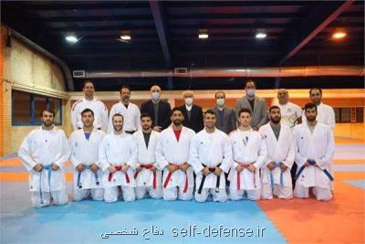 بازدید سرپرست كاروان ایران در المپیك توكیو از اردوی تیم ملی كاراته